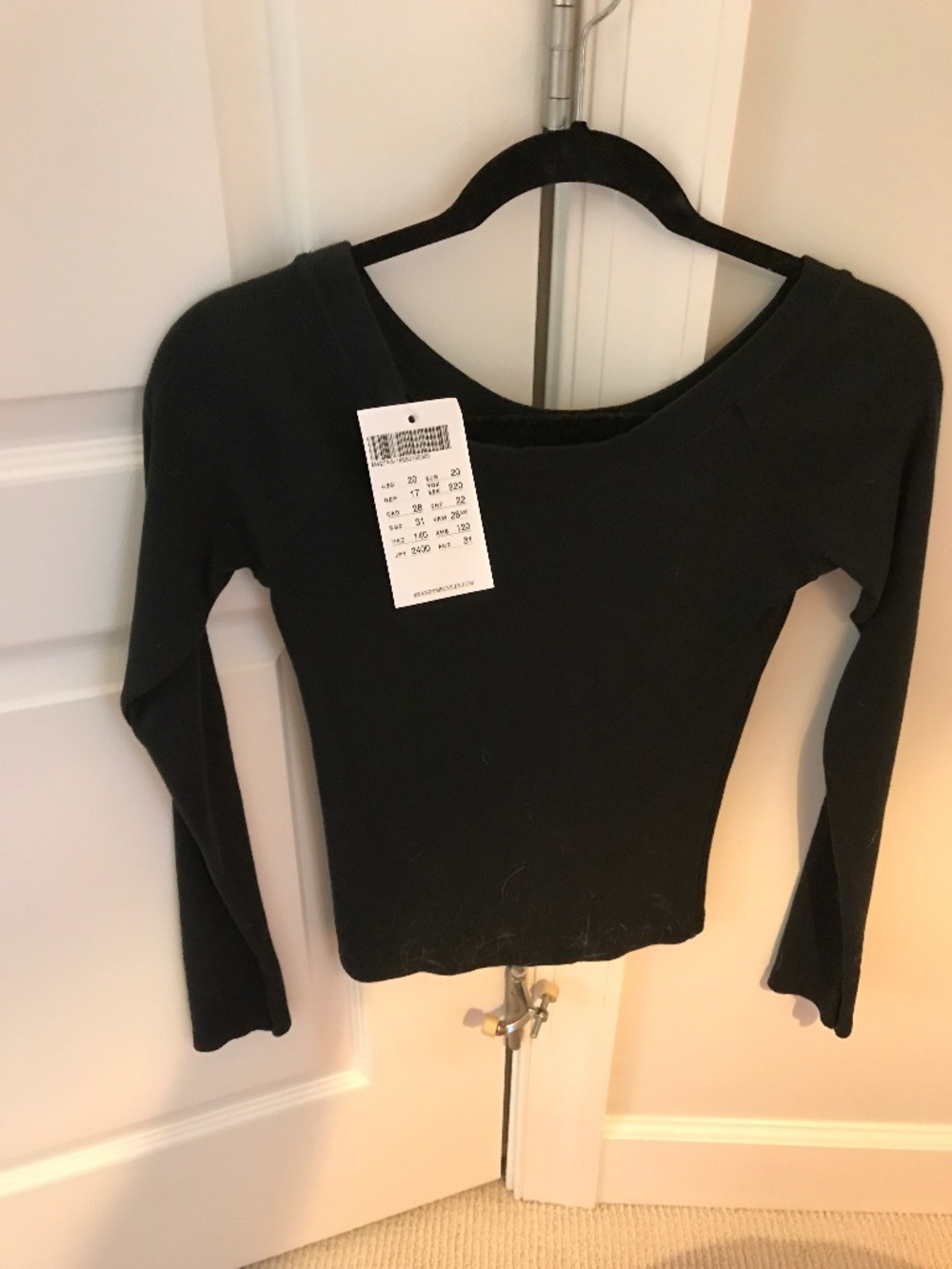 Brandy Melvile boat neck top